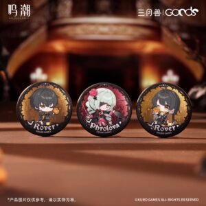 [WUTHERING WAVES] WuWa X March Monster Chibi Badge Set