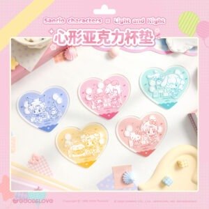 [LIGHT AND NIGHT] LAN X Sanrio Acrylic Coaster