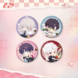 [LOVE AND DEEPSPACE] Whispers of the Heart Series Chibi Badge