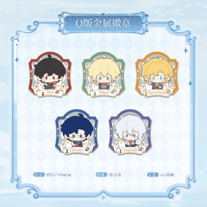 [LOVEBRUSH CHRONICLES] Serenade for Eternity Series Metal Badge
