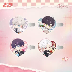 [LOVE AND DEEPSPACE] Whispers of the Heart Series Chibi Hair Clip