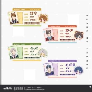 [TEARS OF THEMIS] My Fur-ever Schoolmate Series Acrylic Student ID