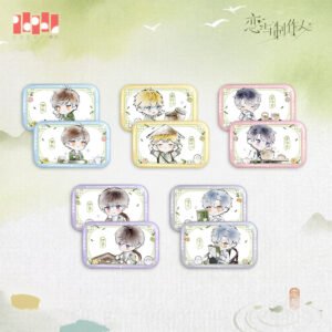 [MR LOVE: QUEEN'S CHOICE] Tea Garden Day Series Chibi Badge Set