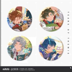 [TEARS OF THEMIS] My Fur-ever Schoolmate Series Chibi Badge