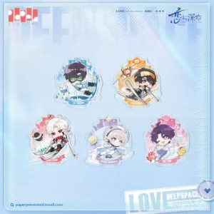 [LOVE AND DEEPSPACE] Beyond the Peak Series Chibi Medal