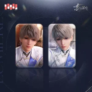 [LOVE AND DEEPSPACE] Shimmering Moonlight Series Square Badge
