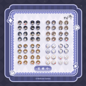 [BEYOND THE WORLD] Dawn to Eternity Series Badge Set