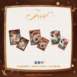 [LIGHT AND NIGHT] Jesse 2026 Birthday Commemorative Card Set