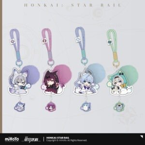 [HONKAI: STAR RAIL] Girls' Dorm Series Chibi Acrylic Keychain
