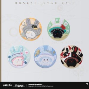 [HONKAI: STAR RAIL] Mushy Shroomy's Series Embroidered Badge