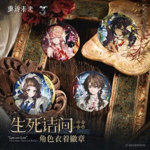 [REVERSE:1999] Life And Loss Character Garment Badges