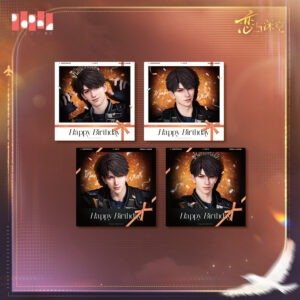 [LOVE AND DEEPSPACE] Caleb 2026 Birthday Polaroid Set