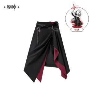[GENSHIN IMPACT] Arlecchino Theme Midi Skirt