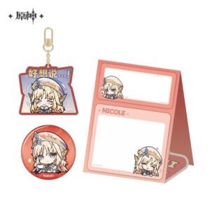 [GENSHIN IMPACT] Nicole Emoticon Series Chibi