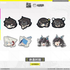 [ARKNIGHTS: ENDFIELD] Chill Time Metal Badge