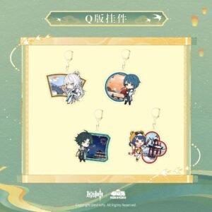 [GENSHIN IMPACT] Lake Light into Painting Series Chibi Acrylic Keychain