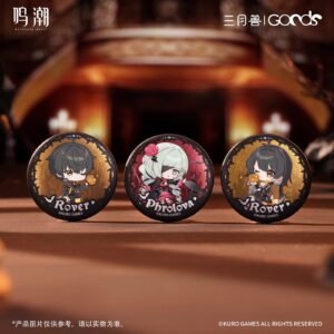 [WUTHERING WAVES] WuWa X March Monster Chibi Badge Set