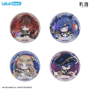 [WUTHERING WAVES] WuWa X Bilibili Goods Chibi Badge Set