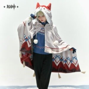 [GENSHIN IMPACT] Alyosha Theme Shawl Blanket & Gloves