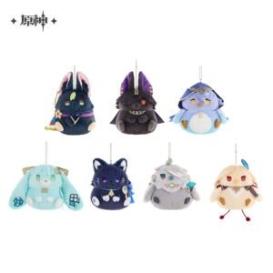 [GENSHIN IMPACT] Rice Ball Series Plush Keychain