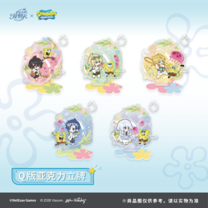[LOVEBRUSH CHRONICLES] LBC X SpongeBob SquarePants Chibi Acrylic Stand