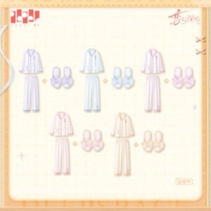 [LOVE AND DEEPSPACE] Sweet Dreams Woven Series Pajamas Set