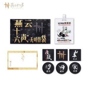 [WHERE WINDS MEET] Velcro Transparent Card Holder