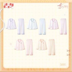[LOVE AND DEEPSPACE] Sweet Dreams Woven Series Pajamas