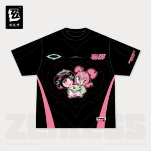 [ZENLESS ZONE ZERO] PINK Sweet Shock Series T-Shirt